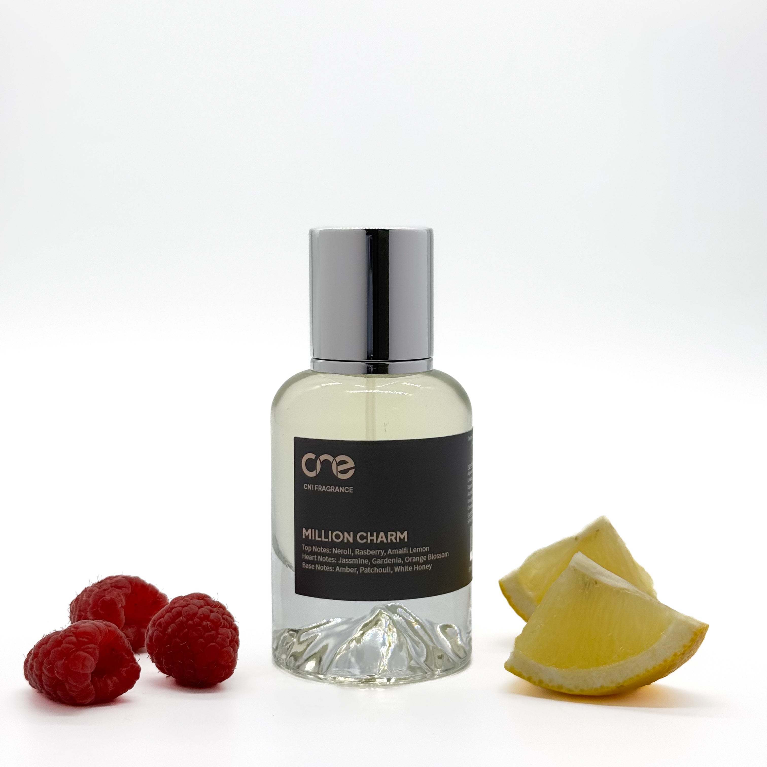 Million Charm by CN1 Fragrance – A luxurious scent with an enchanting blend of floral, fruity, and woody notes, capturing elegance and sophistication in every spray.