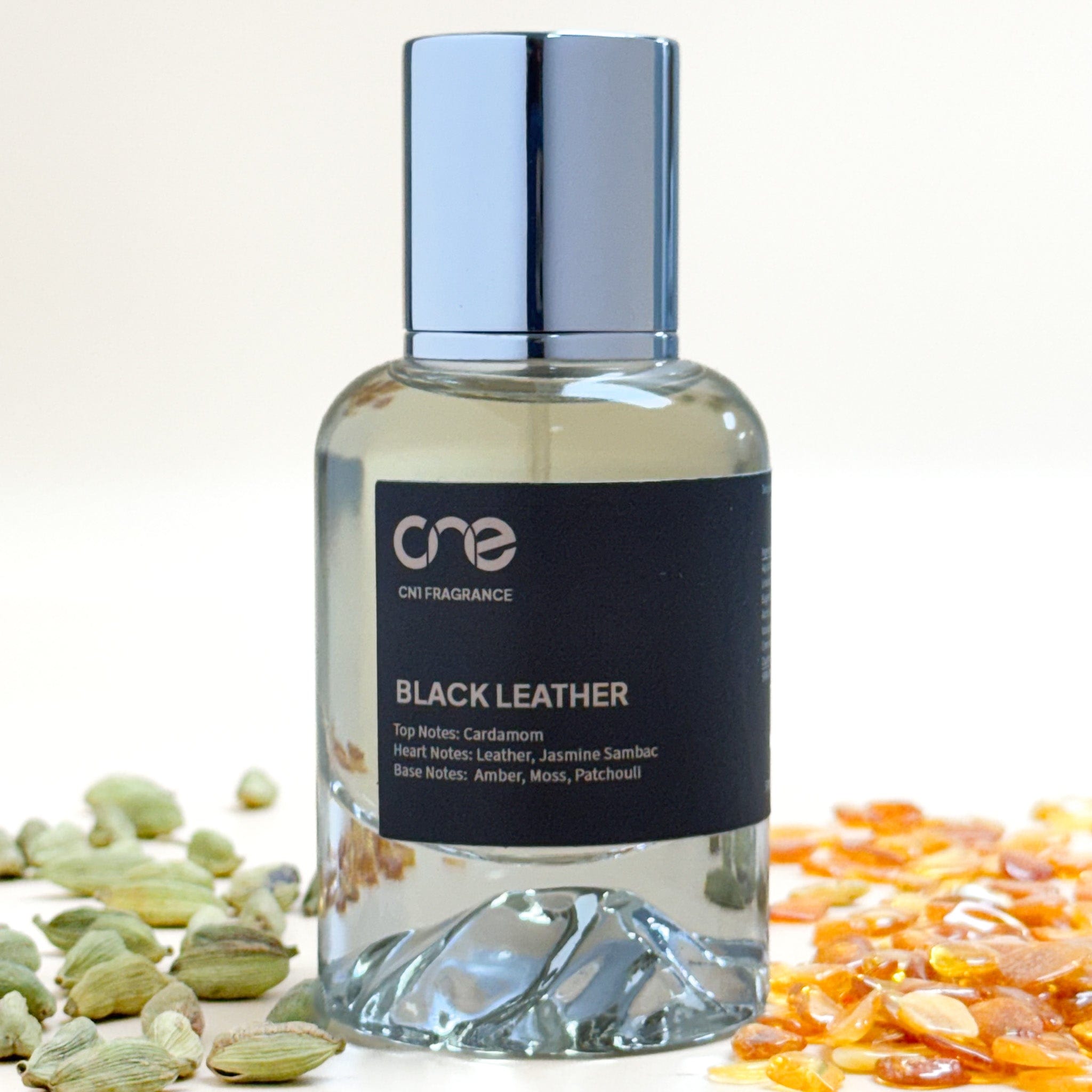 CN1 Fragrance Men Black Leather