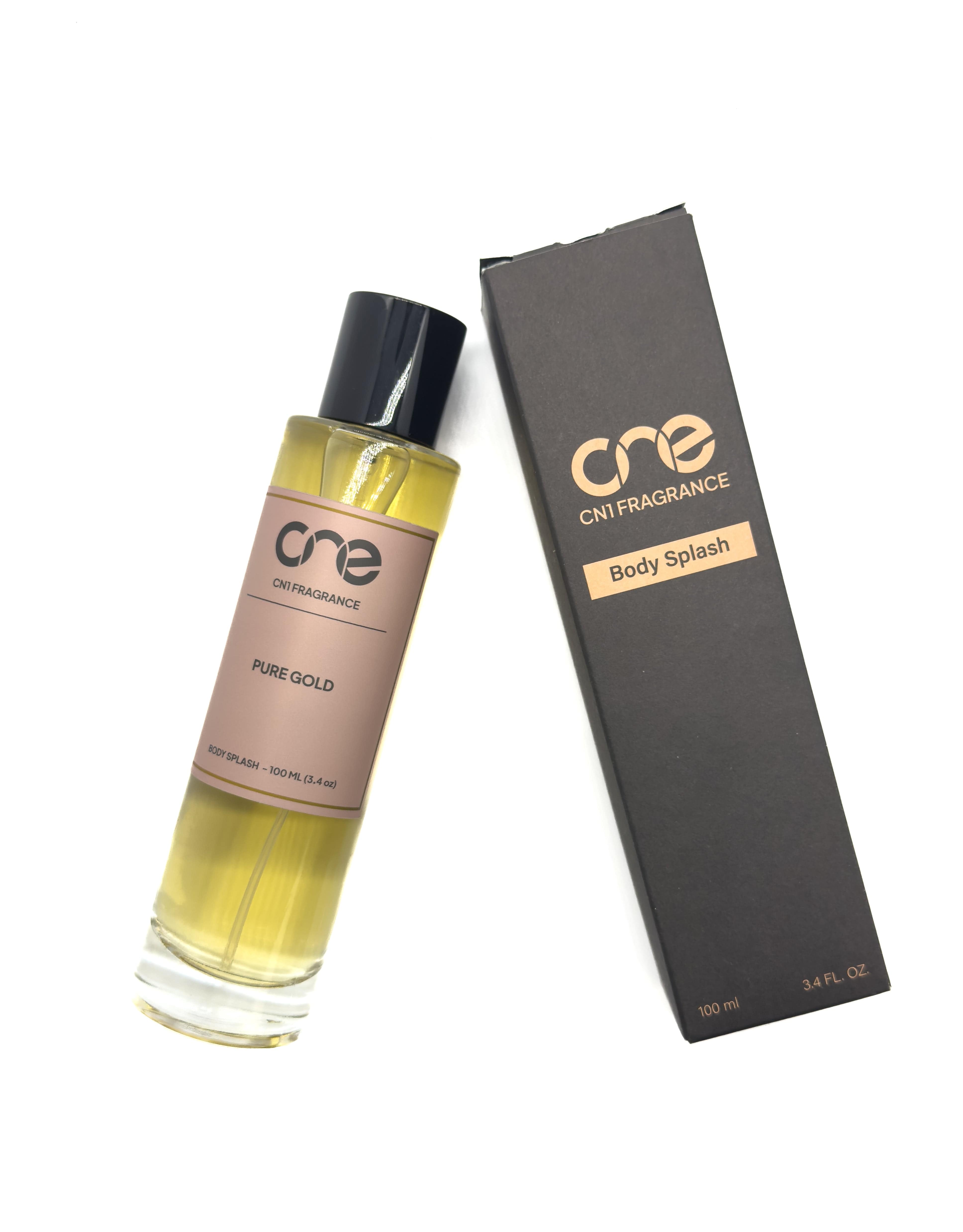 CN1 Fragrance Unisex Body Mist 100ml Pure Gold Body Splash