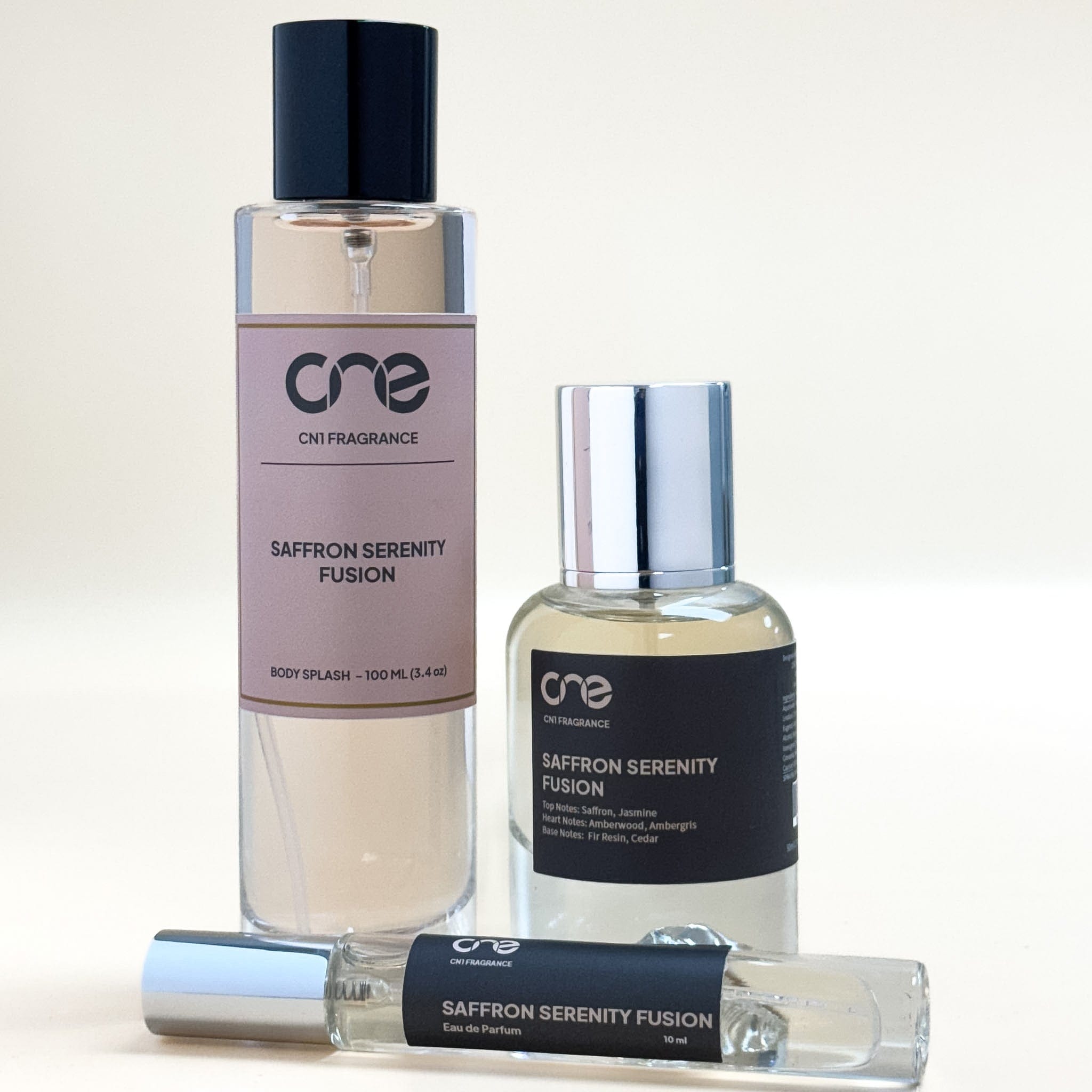 CN1 Fragrance Unisex Set Saffron Serenity Fusion Set